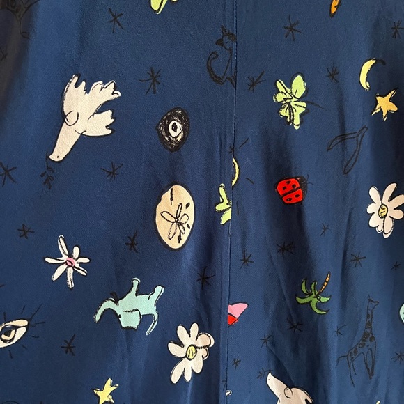 STAUD Milla Mini Dress in Good Vibes Twilight - Picture 4 of 10